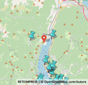 Mappa Via Erbera, 28887 Omegna VB, Italia (6.616)