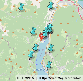 Mappa Via Erbera, 28887 Omegna VB, Italia (2.9825)