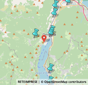 Mappa Via Erbera, 28887 Omegna VB, Italia (5.39091)