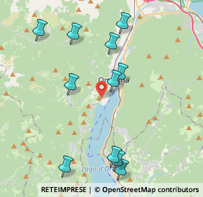 Mappa Via Erbera, 28887 Omegna VB, Italia (4.40364)