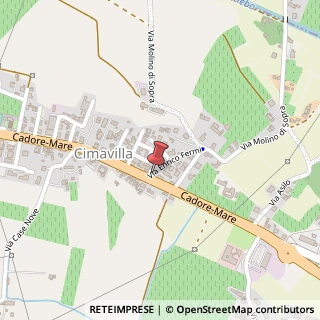 Mappa Via Enrico Fermi, 1, 31013 Cimavilla TV, Italia, 31013 Codognè, Treviso (Veneto)