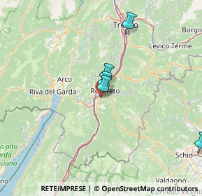 Mappa Via Grandi, 38068 Rovereto TN, Italia (31.93429)
