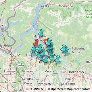 Mappa Via Stelvio, 23900 Lecco LC, Italia (9.653)