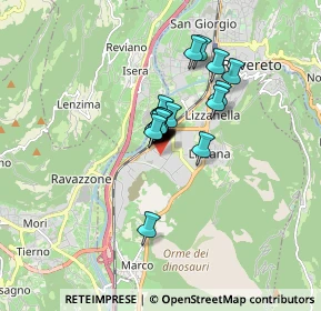 Mappa Viale Caproni Giovanni, 38068 Rovereto TN, Italia (0.955)