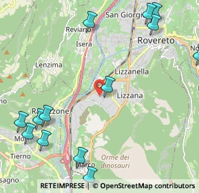 Mappa Viale Caproni Giovanni, 38068 Rovereto TN, Italia (2.93846)