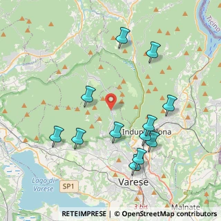 Mappa Strada Provinciale, 21100 Rasa di Varese VA, Italia (4.13)