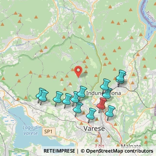 Mappa Strada Provinciale, 21100 Rasa di Varese VA, Italia (4.24214)