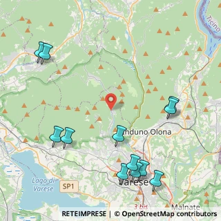 Mappa Strada Provinciale, 21100 Rasa di Varese VA, Italia (5.3925)