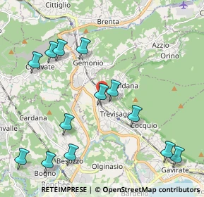 Mappa Contrada Intelo, 21034 Cocquio-trevisago VA, Italia (2.39692)