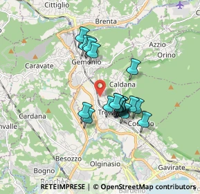 Mappa Contrada Intelo, 21034 Cocquio-trevisago VA, Italia (1.304)