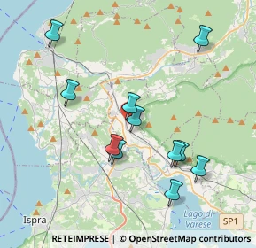 Mappa Contrada Intelo, 21034 Cocquio-trevisago VA, Italia (3.73636)