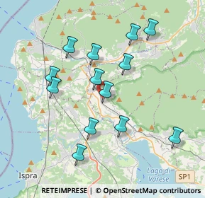 Mappa Contrada Intelo, 21034 Cocquio-trevisago VA, Italia (3.58308)