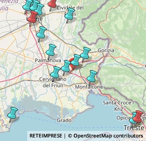 Mappa Via Giulia, 34070 Villesse GO, Italia (21.49278)