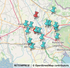 Mappa Via Dante Alighieri, 33041 Aiello del Friuli UD, Italia (5.93875)