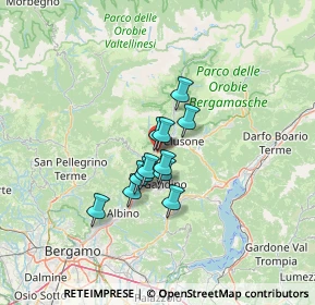 Mappa Strada Provinciale ex SS, 24028 Ponte Nossa BG, Italia (8.26417)