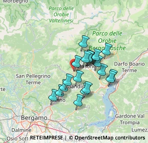 Mappa Strada Provinciale ex SS, 24028 Ponte Nossa BG, Italia (10.0225)