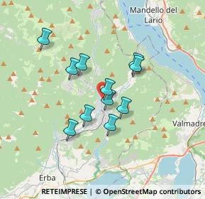 Mappa Via Giacomo Matteotti, 22033 Asso CO, Italia (2.68636)