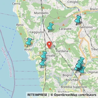 Mappa Monvalle, 21020 Monvalle VA, Italia (2.645)