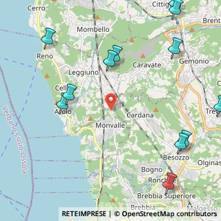 Mappa Monvalle, 21020 Monvalle VA, Italia (3.02333)