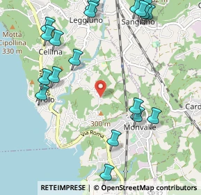 Mappa Via Marzaro, 21038 Leggiuno VA, Italia (1.3325)