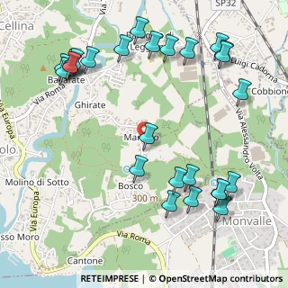 Mappa Via Marzaro, 21038 Leggiuno VA, Italia (0.64231)