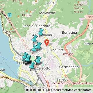 Mappa Via Caldone, 23900 Lecco LC, Italia (1.0515)