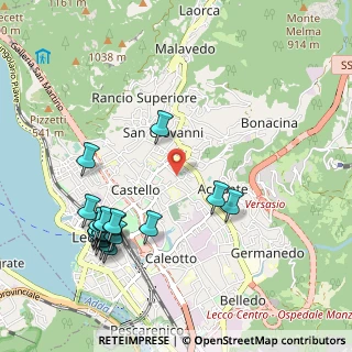 Mappa Via Bainsizza, 23900 Lecco LC, Italia (1.1655)