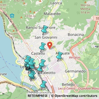 Mappa Via Bainsizza, 23900 Lecco LC, Italia (1.20278)