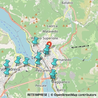 Mappa Via Bainsizza, 23900 Lecco LC, Italia (2.32333)