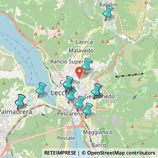 Mappa Via Bainsizza, 23900 Lecco LC, Italia (1.9875)