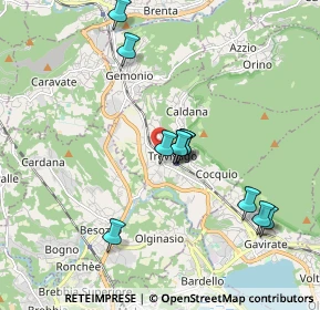Mappa Via Europa, 21034 Cocquio-trevisago VA, Italia (1.72727)