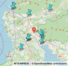 Mappa Via Europa, 21034 Cocquio-trevisago VA, Italia (3.85333)