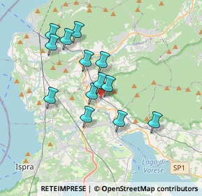 Mappa Via Europa, 21034 Cocquio-trevisago VA, Italia (3.10615)