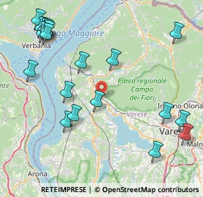 Mappa Via Europa, 21034 Cocquio-trevisago VA, Italia (10.3975)