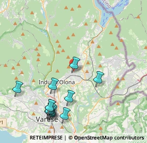 Mappa Strada Statale, 21051 Arcisate VA, Italia (4.65417)