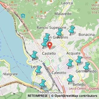 Mappa Via Moneta, 23900 Lecco LC, Italia (1.11273)