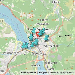 Mappa Via Moneta, 23900 Lecco LC, Italia (1.04692)