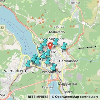 Mappa Via Moneta, 23900 Lecco LC, Italia (1.45)