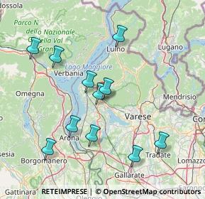 Mappa Via Larga, 21034 Cocquio-Trevisago VA, Italia (15.25273)