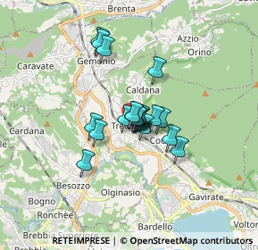 Mappa Via Larga, 21034 Cocquio-Trevisago VA, Italia (1.0035)