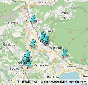Mappa Via Larga, 21034 Cocquio-Trevisago VA, Italia (1.78167)