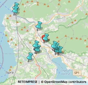 Mappa Via Larga, 21034 Cocquio-Trevisago VA, Italia (3.2875)