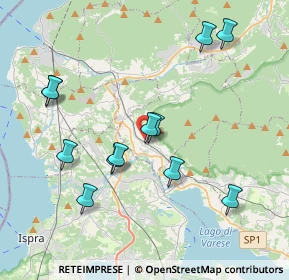 Mappa Via Larga, 21034 Cocquio-Trevisago VA, Italia (3.92167)