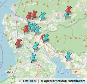 Mappa 21034 Cocquio-Trevisago VA, Italia (3.85933)