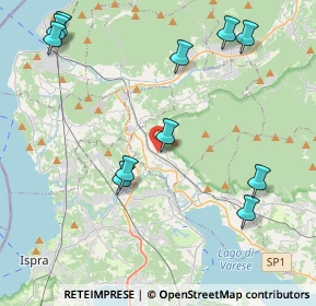 Mappa Via Larga, 21034 Cocquio-Trevisago VA, Italia (4.89727)