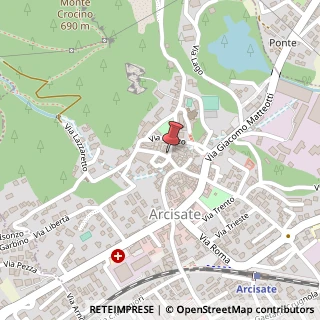 Mappa Via Alessandro Manzoni, 2, 21051 Arcisate, Varese (Lombardia)