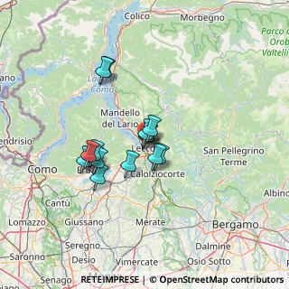 Mappa Via Privata Monterotondo, 23900 Lecco LC, Italia (10.15)