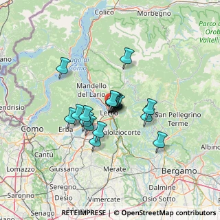 Mappa Via Privata Monterotondo, 23900 Lecco LC, Italia (8.76474)