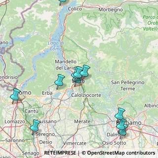 Mappa Via Privata Monterotondo, 23900 Lecco LC, Italia (18.34273)
