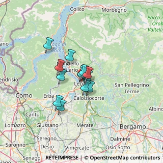 Mappa Via Privata Monterotondo, 23900 Lecco LC, Italia (7.66385)